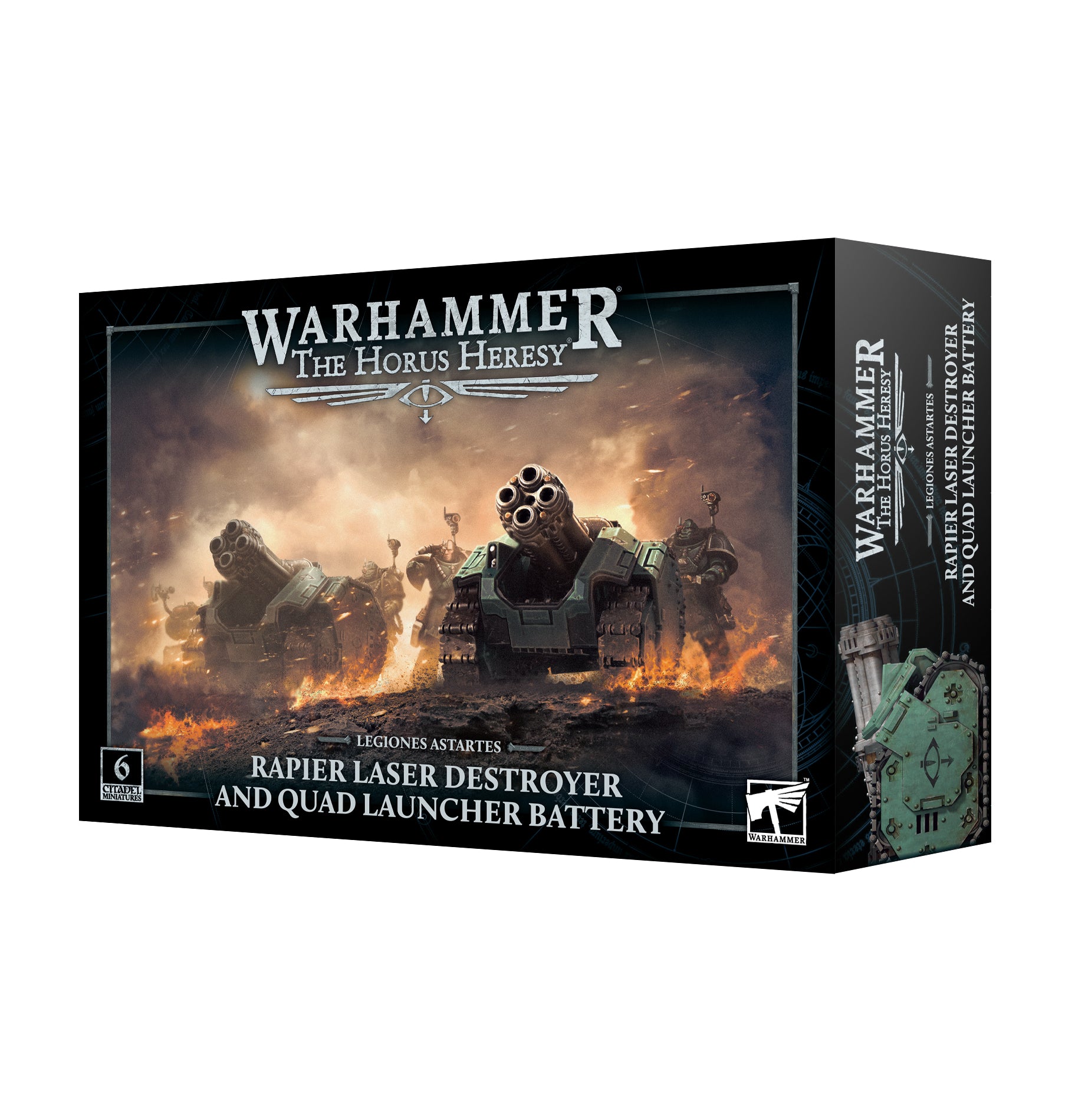 Legiones Astartes: Rapier Laser Destroyer and Quad Launcher Battery [June 28]