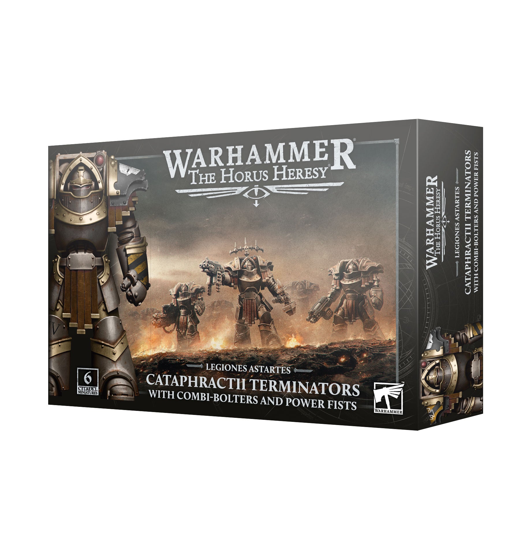 Legiones Astartes: Cataphractii Terminators with Combi-bolters and Pow