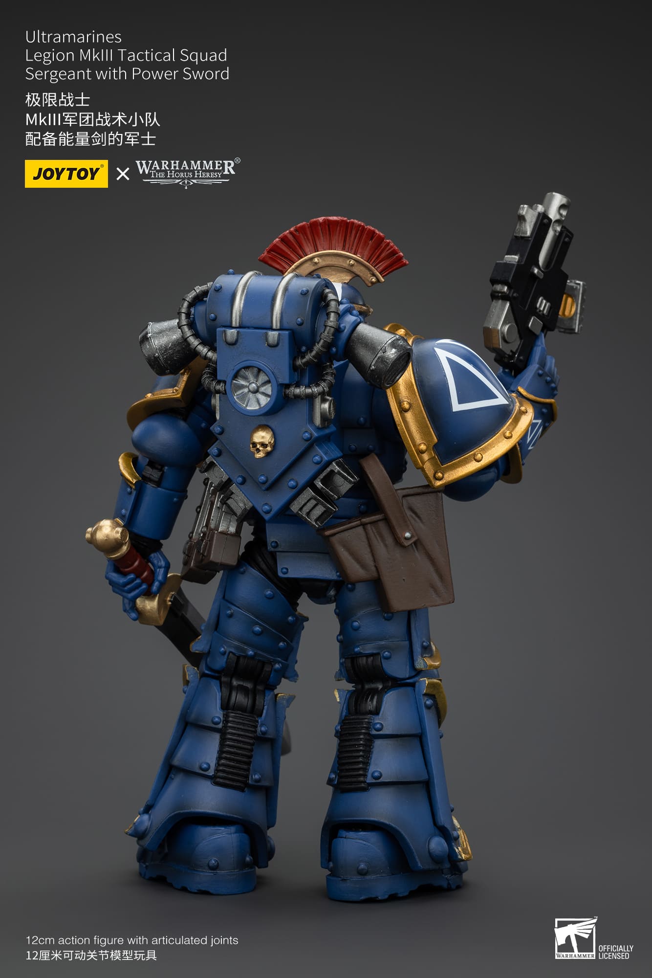 Joytoy: Ultramarines Legion MKIII Tactical Squad Sergeant with Power Sword