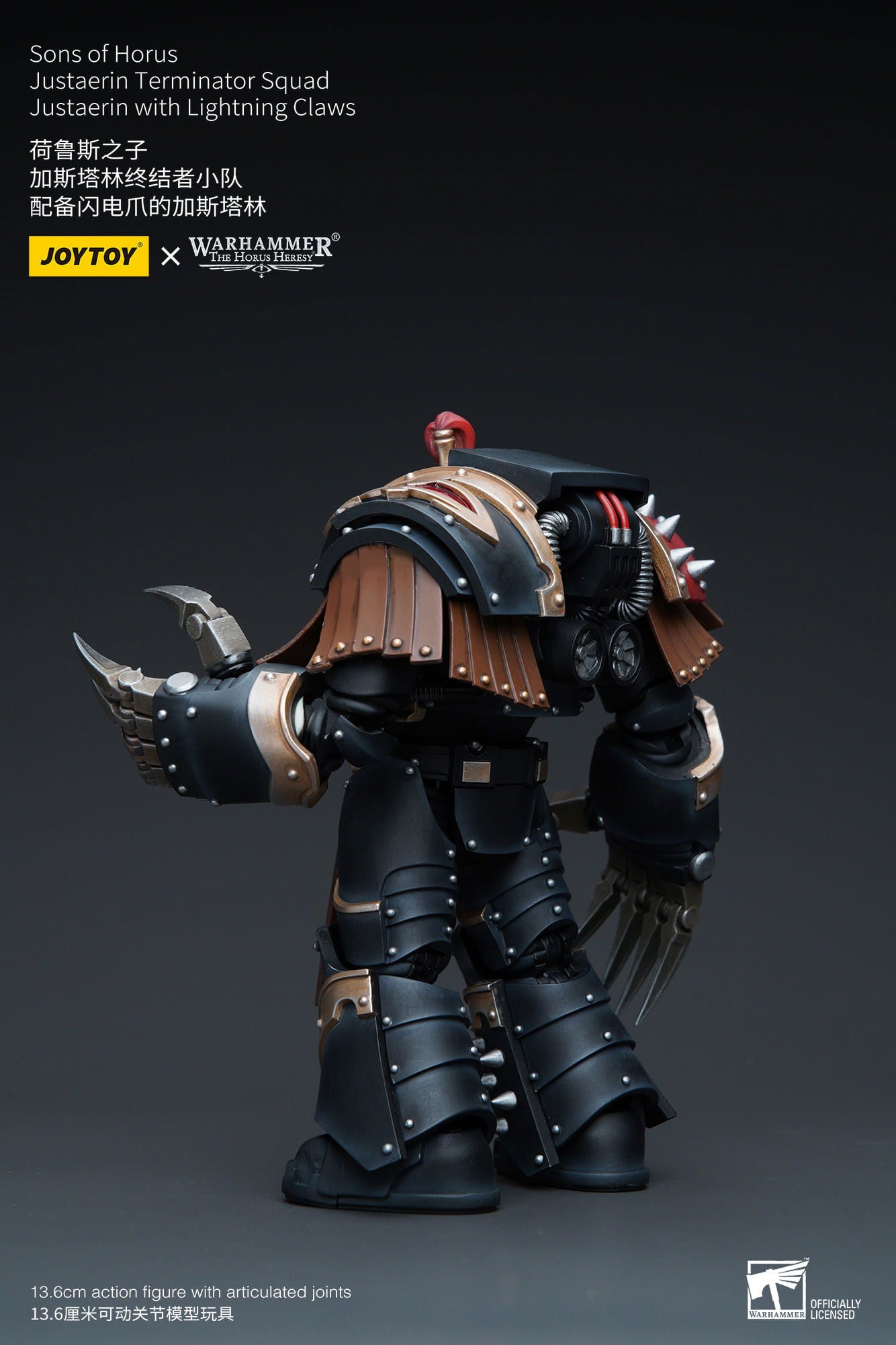 Joytoy: Sons of Horus Justaerin Terminator Squad Justaerin with Lightning Claws