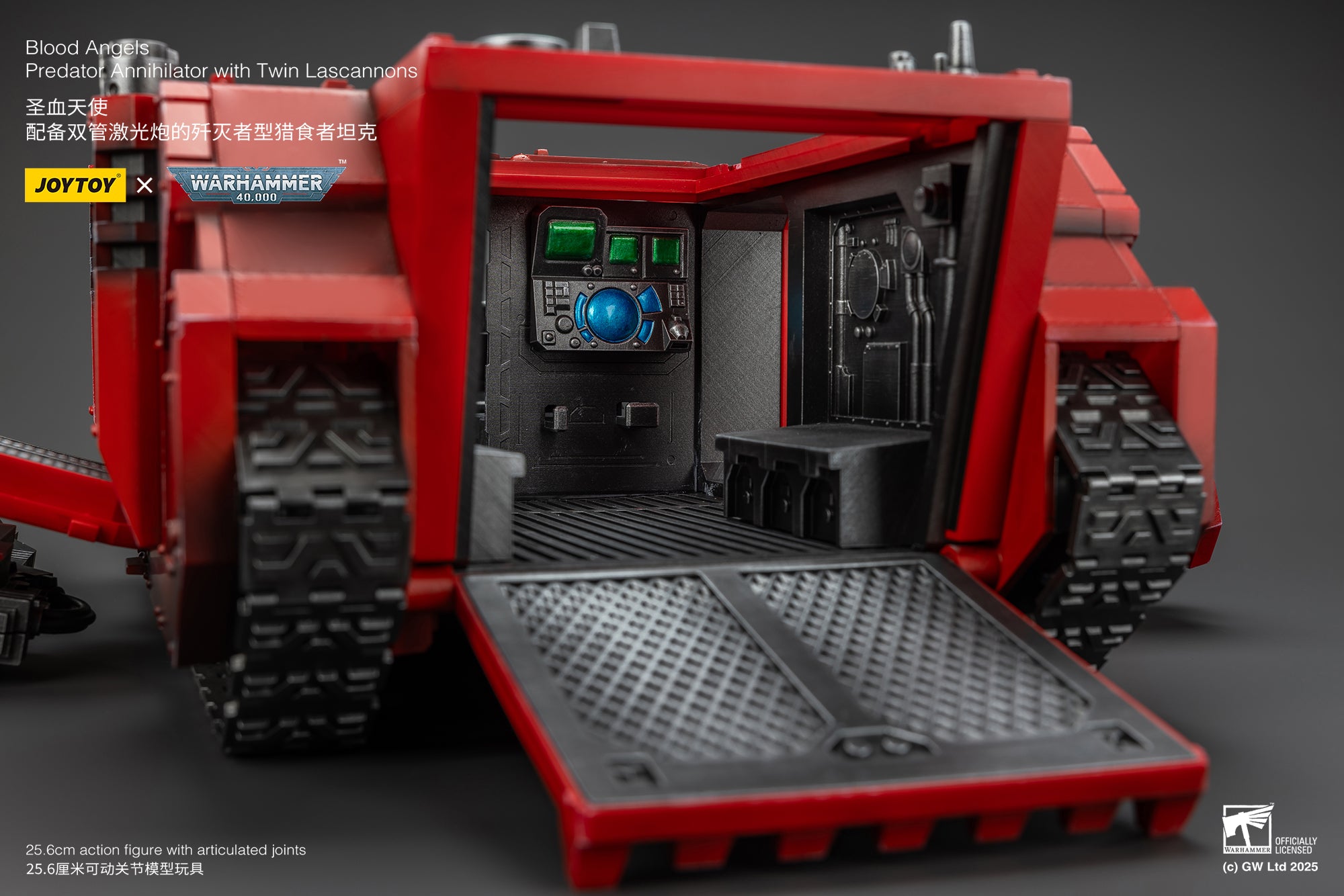 Joytoy: Blood Angels Predator Annihilator with Twin Lascannons