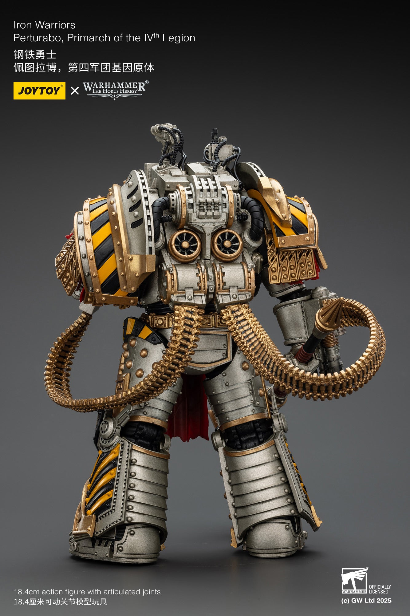 Joytoy: Iron Warriors Perturabo, Primarch of the lVth Legion