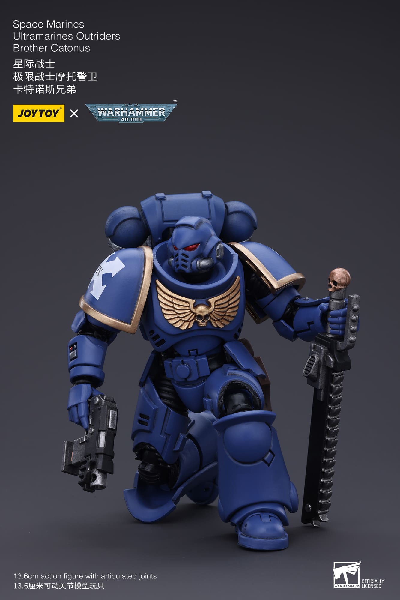 Joytoy: Ultramarines Outriders Brother Catonus