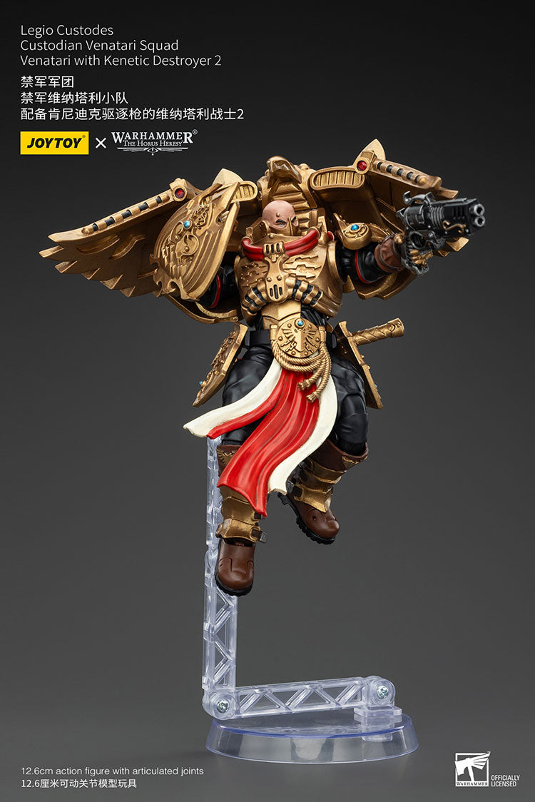 Joytoy: Legio Custodes Custodian Venatari Squad Venatari with Kenetic Destroyer 2