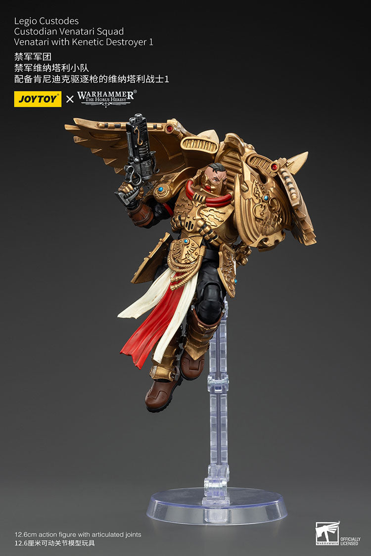 Joytoy: Legio Custodes Custodian Venatari Squad Venatari with Kenetic Destroyer 1