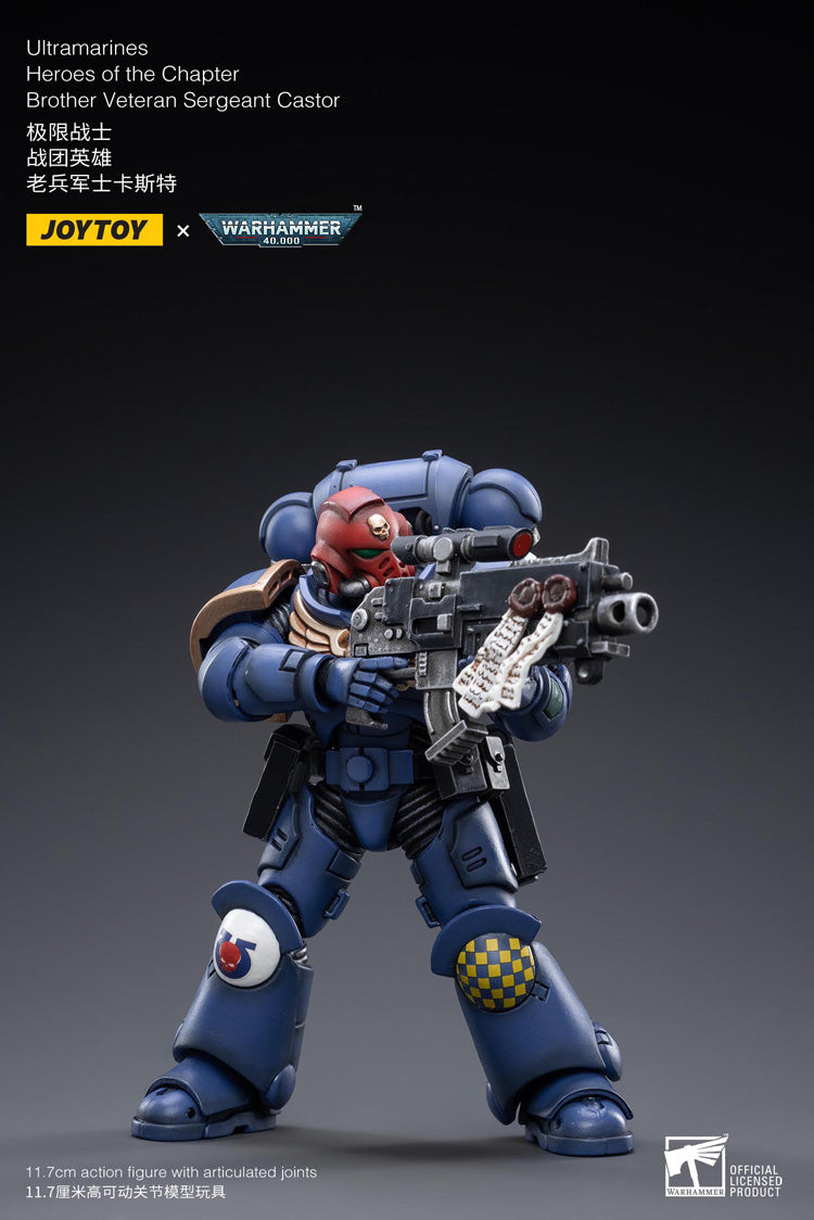 Joytoy: Ultramarines Heroes of the Chapter, Brother Veteran Sergeant Castor