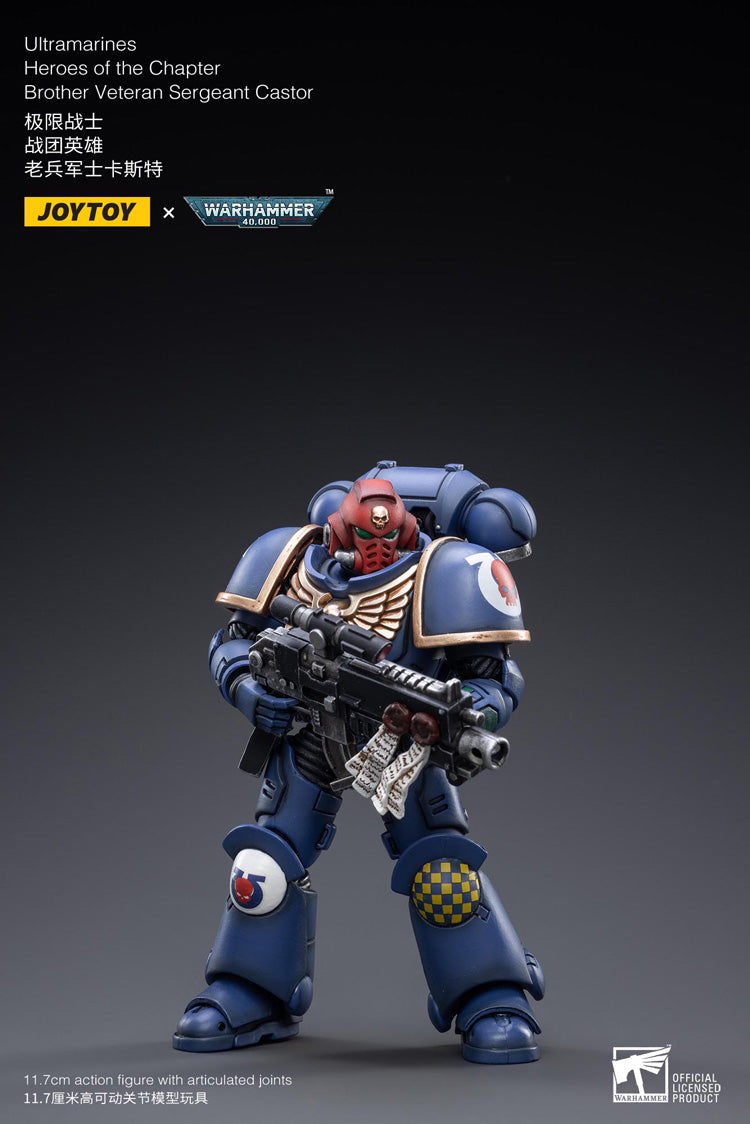 Joytoy: Ultramarines Heroes of the Chapter, Brother Veteran Sergeant Castor