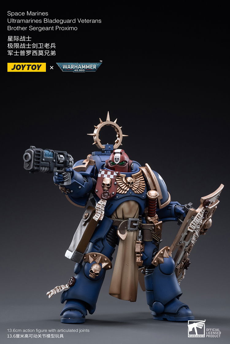 Joytoy: Ultramarines Bladeguard Veteran Brother Sergeant Proximo