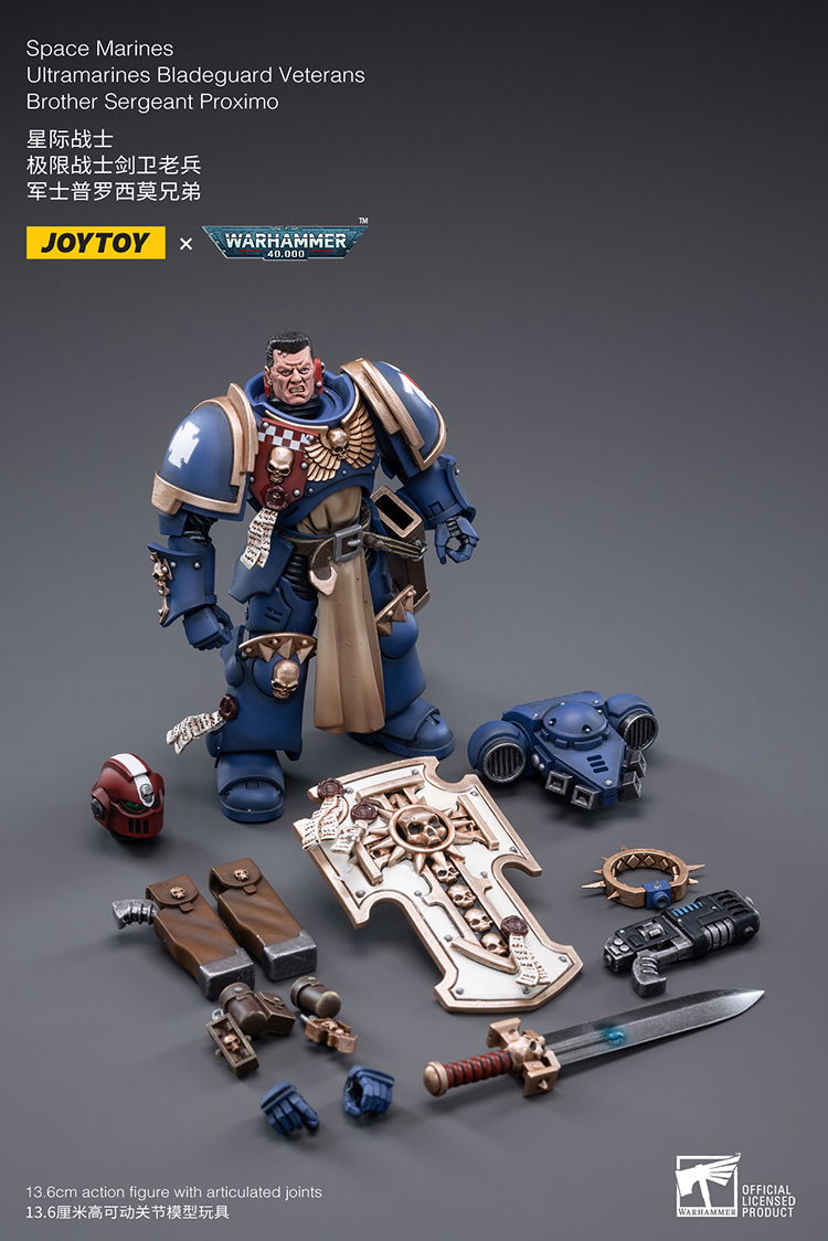 Joytoy: Ultramarines Bladeguard Veteran Brother Sergeant Proximo