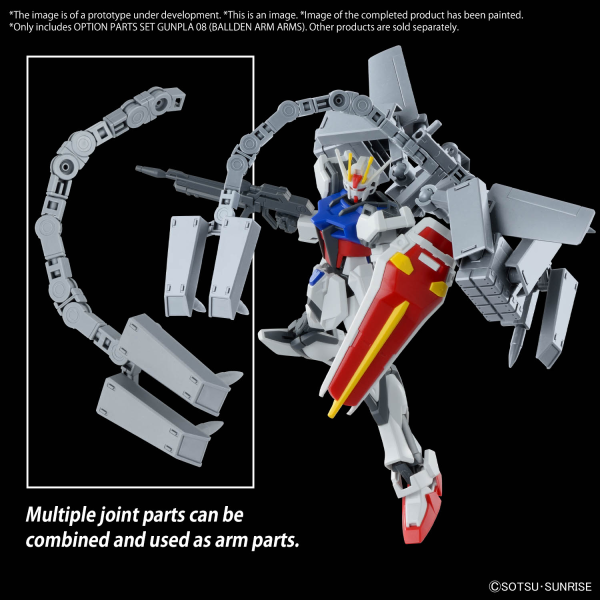 HG Option Parts Set Gunpla 08 (Bolden Arm Arms) [Q4 2024]