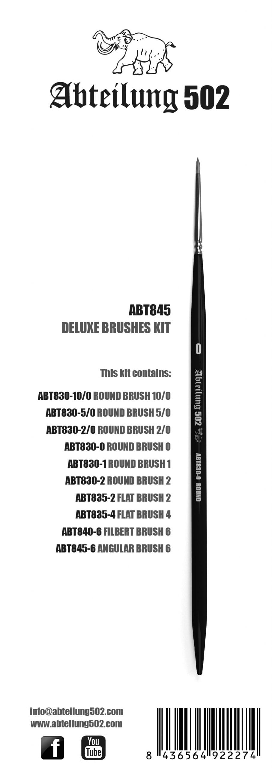 Abteilung 502 Deluxe Brushes Kit