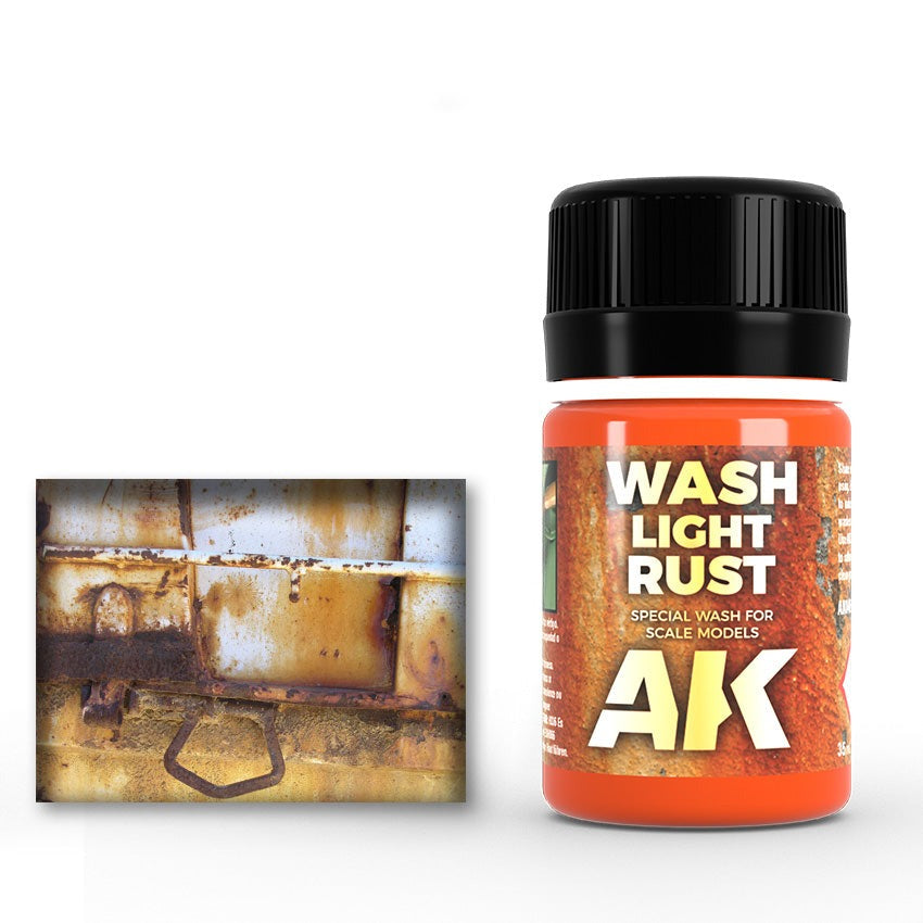 AK: 046 Light Rust Wash for Green Vehicles