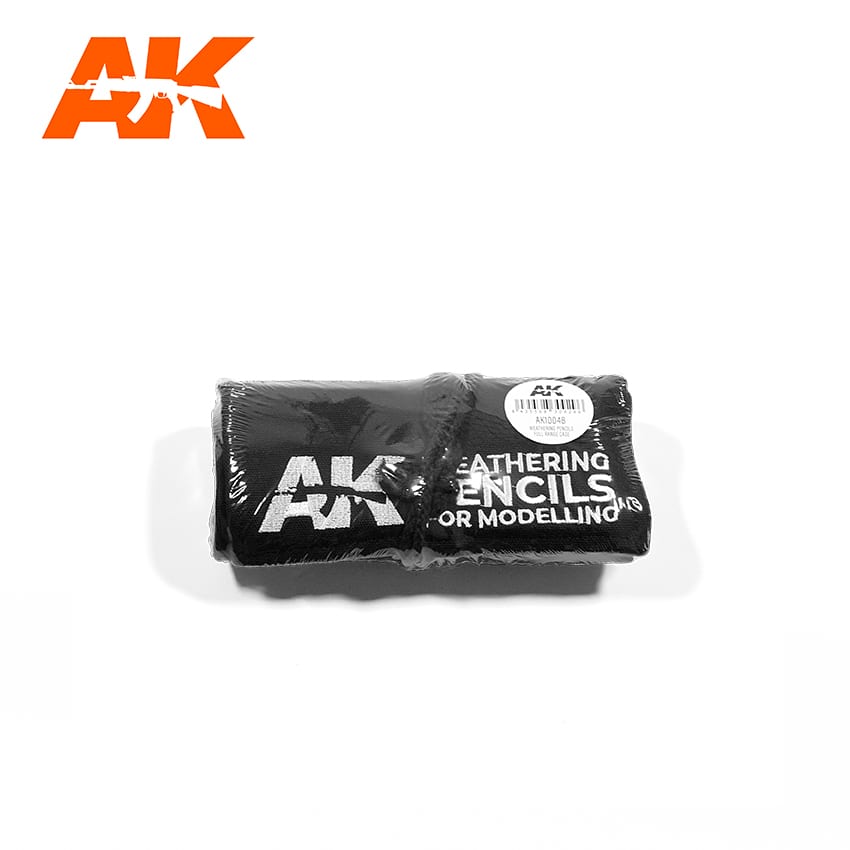 AK: Weathering Pencil Full Range Cloth Case (All 37 Colors)