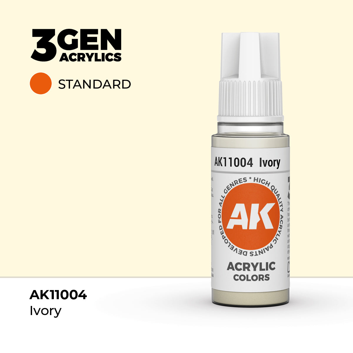 AK Interactive 3rd Generation Acrylics #11001-11100