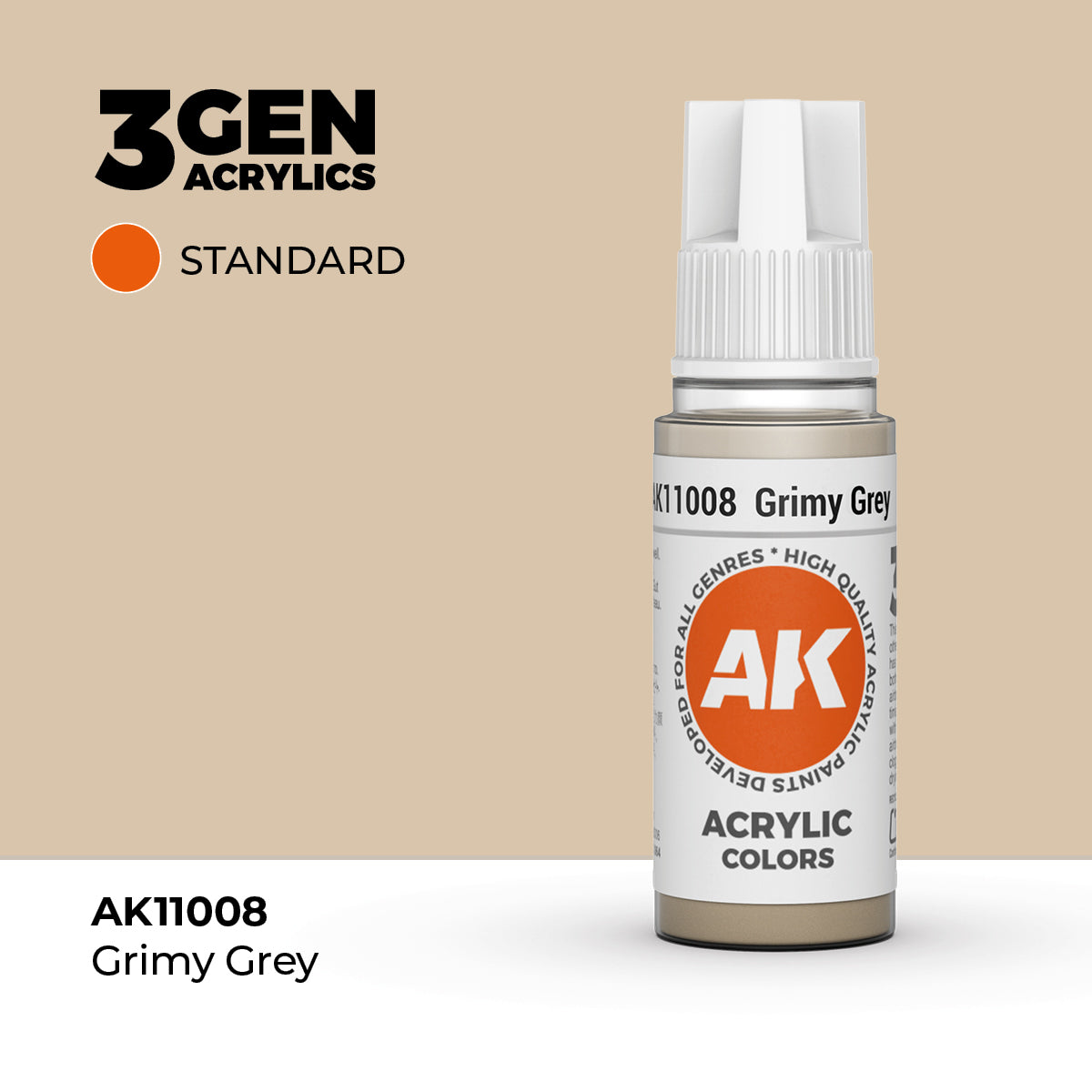 AK Interactive 3rd Generation Acrylics #11001-11100