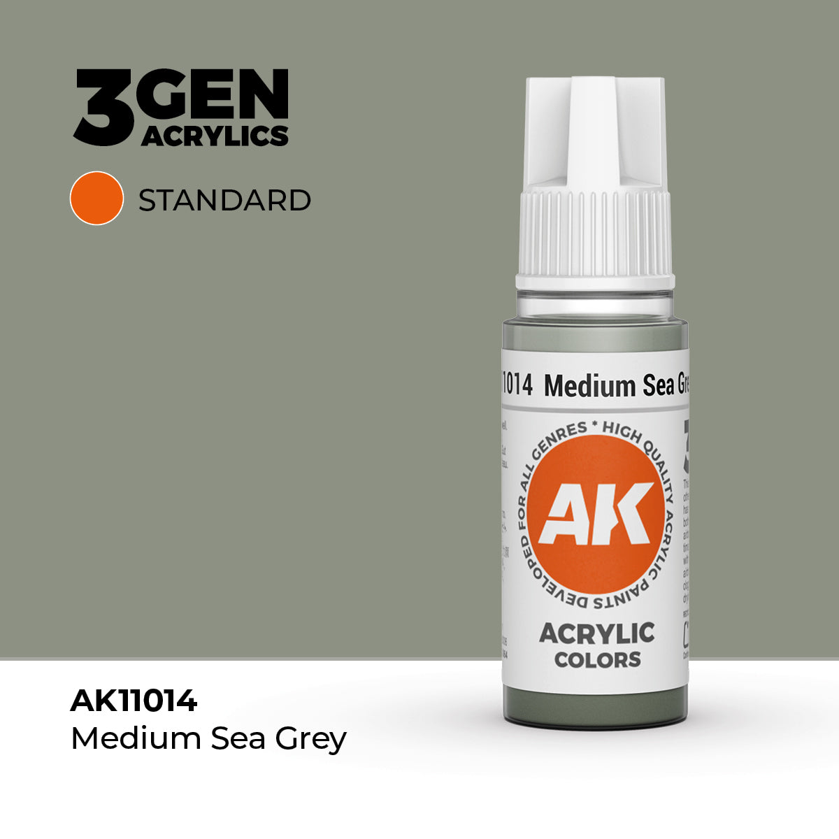 AK Interactive 3rd Generation Acrylics #11001-11100
