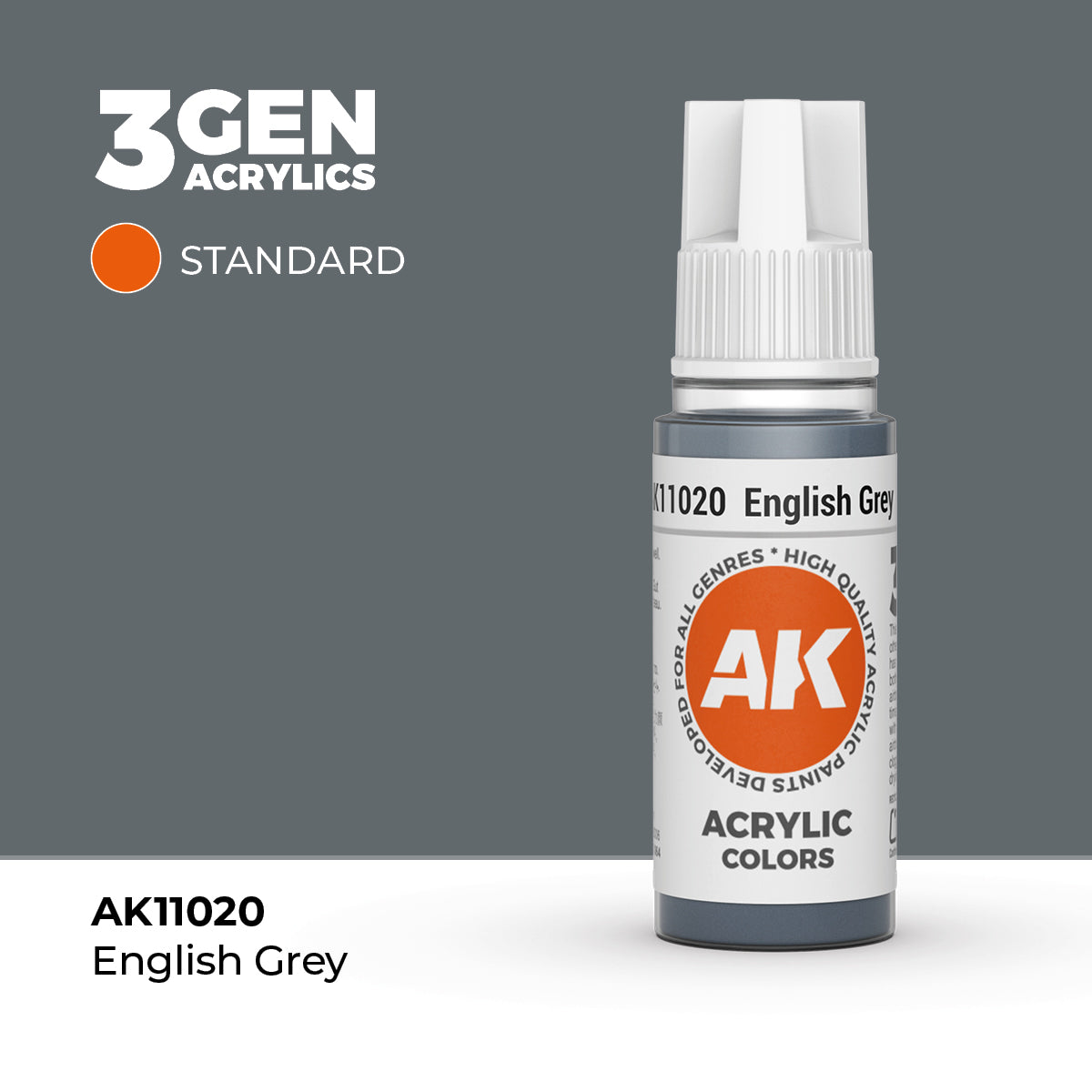 AK Interactive 3rd Generation Acrylics #11001-11100