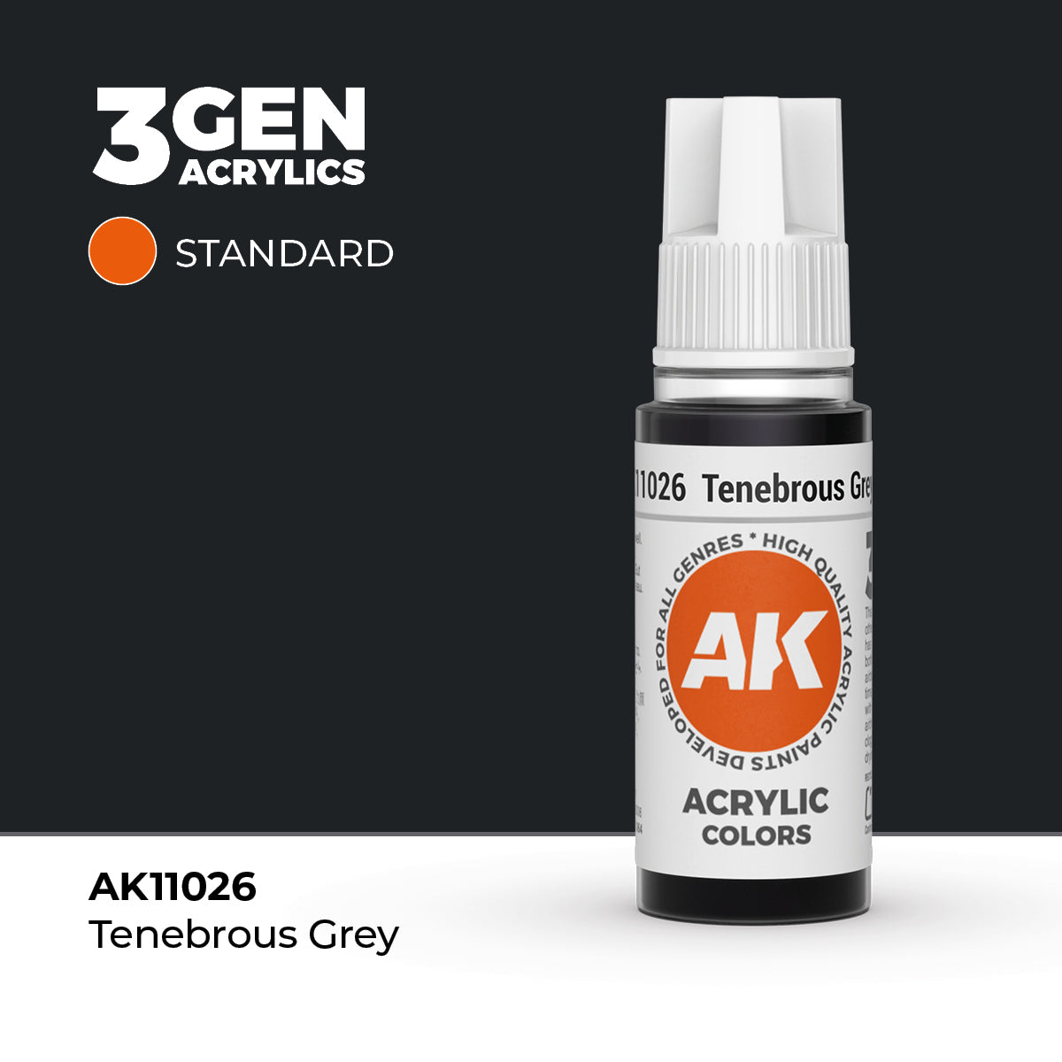 AK Interactive 3rd Generation Acrylics #11001-11100