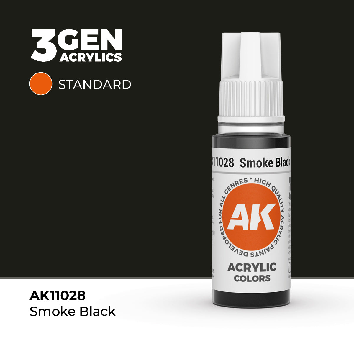AK Interactive 3rd Generation Acrylics #11001-11100