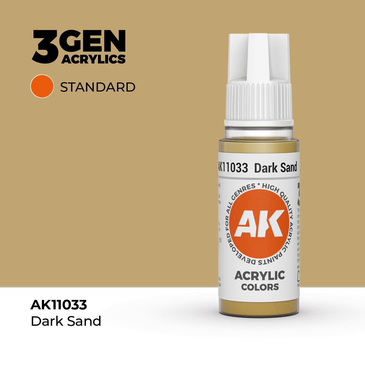 AK Interactive 3rd Generation Acrylics #11001-11100