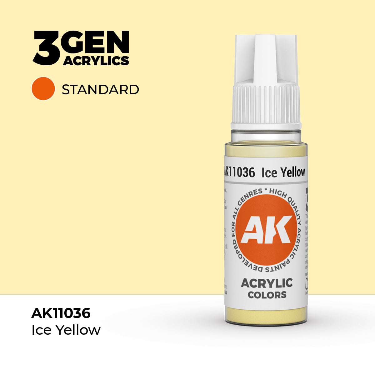 AK Interactive 3rd Generation Acrylics #11001-11100