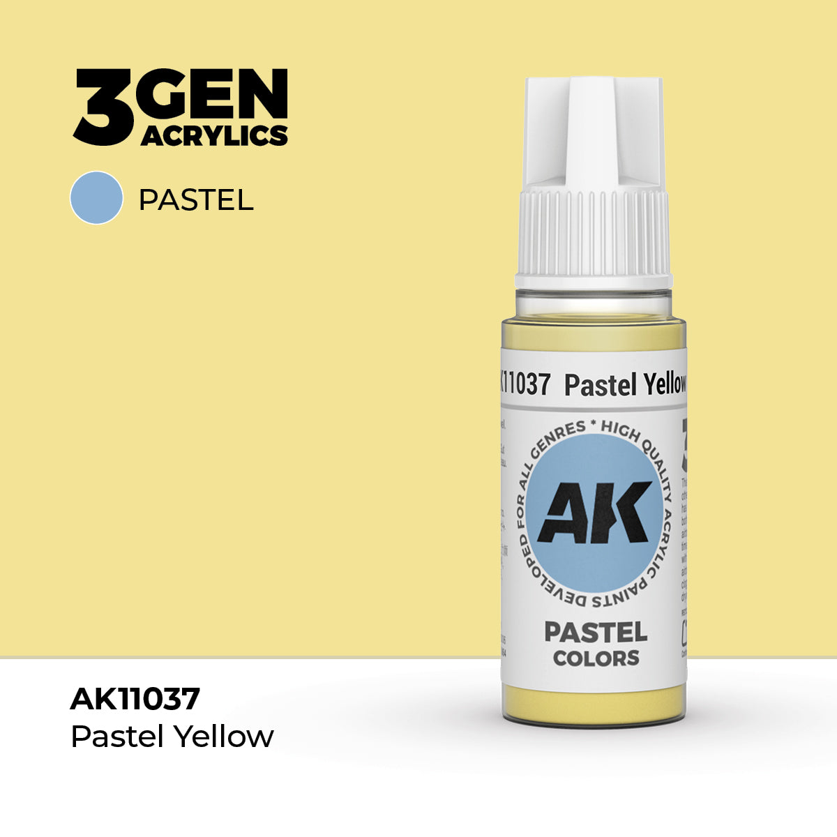 AK Interactive 3rd Generation Acrylics #11001-11100