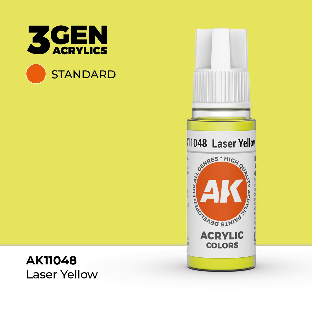 AK Interactive 3rd Generation Acrylics #11001-11100