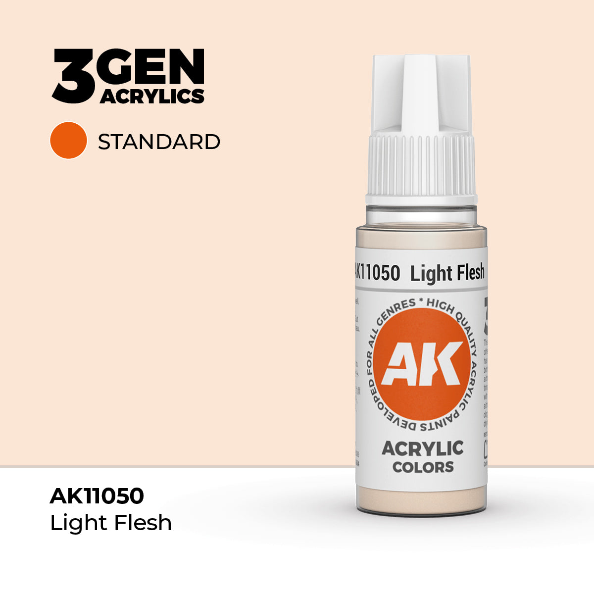 AK Interactive 3rd Generation Acrylics #11001-11100