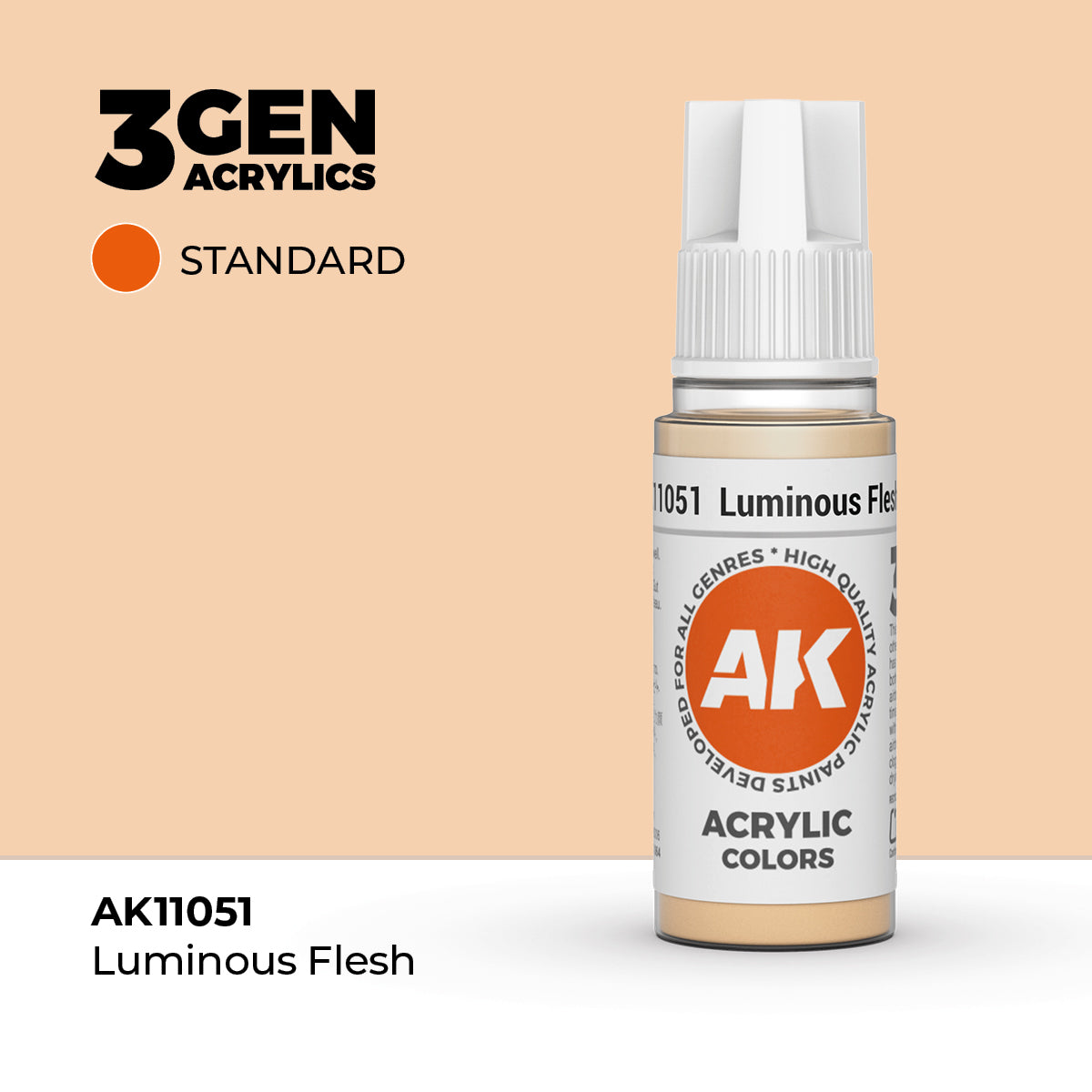 AK Interactive 3rd Generation Acrylics #11001-11100