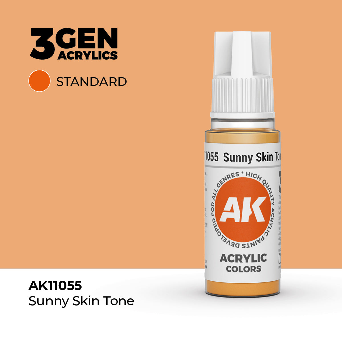 AK Interactive 3rd Generation Acrylics #11001-11100
