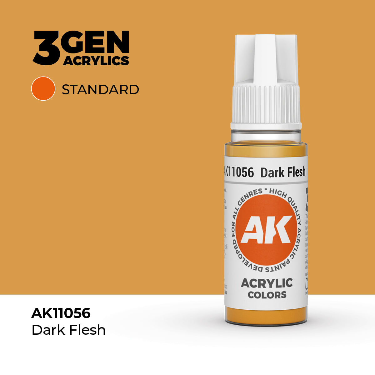 AK Interactive 3rd Generation Acrylics #11001-11100