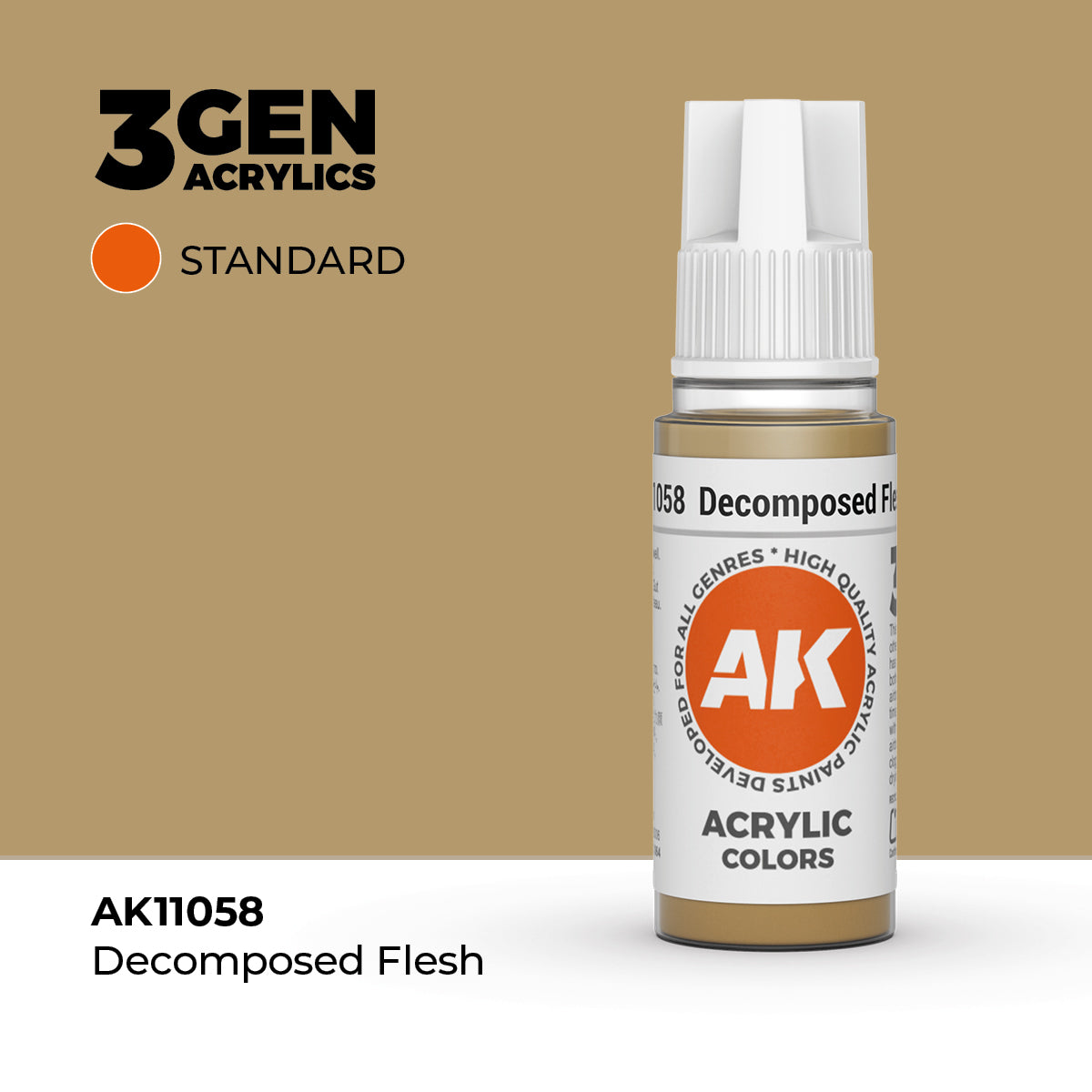 AK Interactive 3rd Generation Acrylics #11001-11100