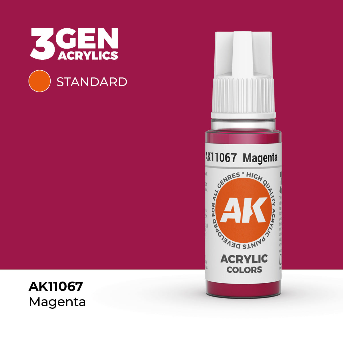 AK Interactive 3rd Generation Acrylics #11001-11100