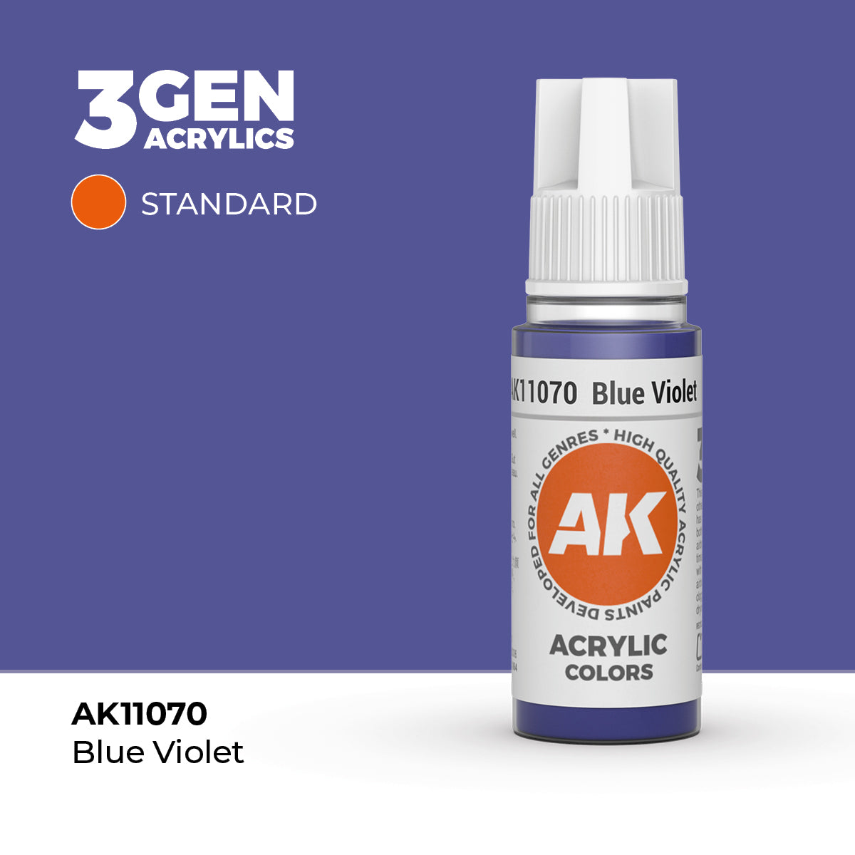 AK Interactive 3rd Generation Acrylics #11001-11100