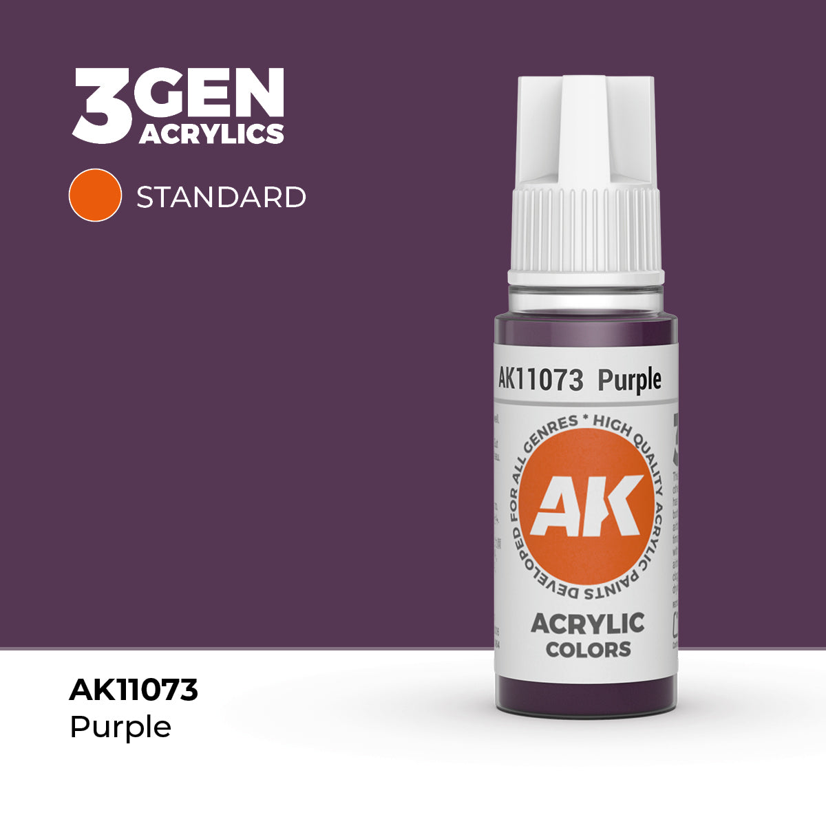 AK Interactive 3rd Generation Acrylics #11001-11100