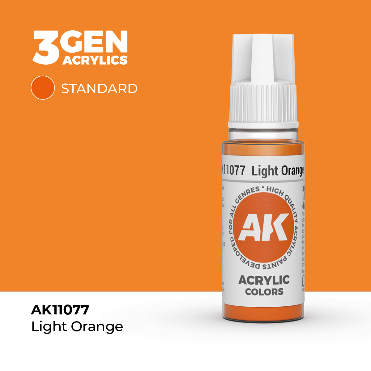 AK Interactive 3rd Generation Acrylics #11001-11100