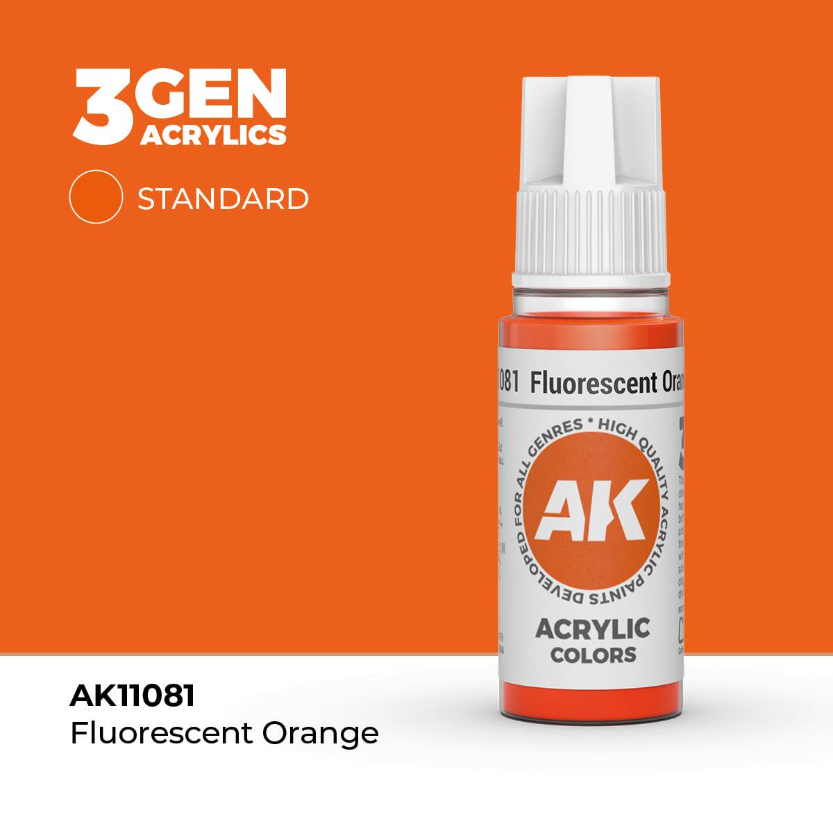 AK Interactive 3rd Generation Acrylics #11001-11100