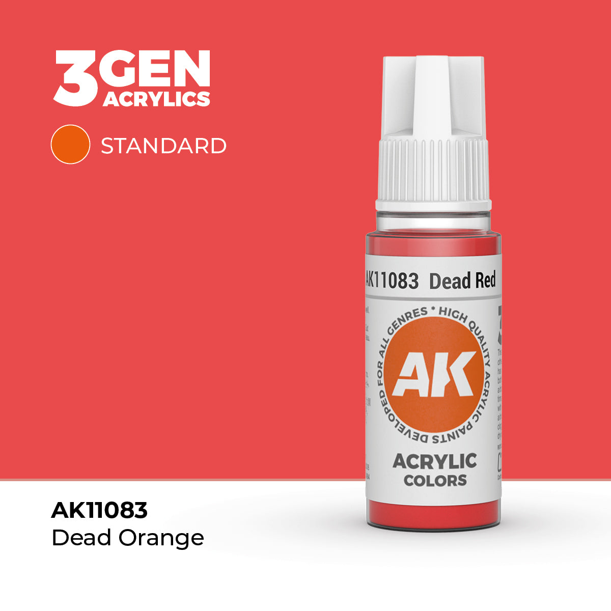 AK Interactive 3rd Generation Acrylics #11001-11100