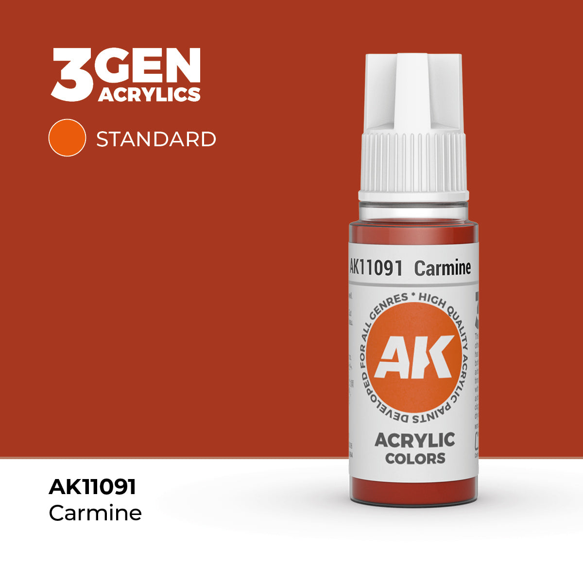 AK Interactive 3rd Generation Acrylics #11001-11100