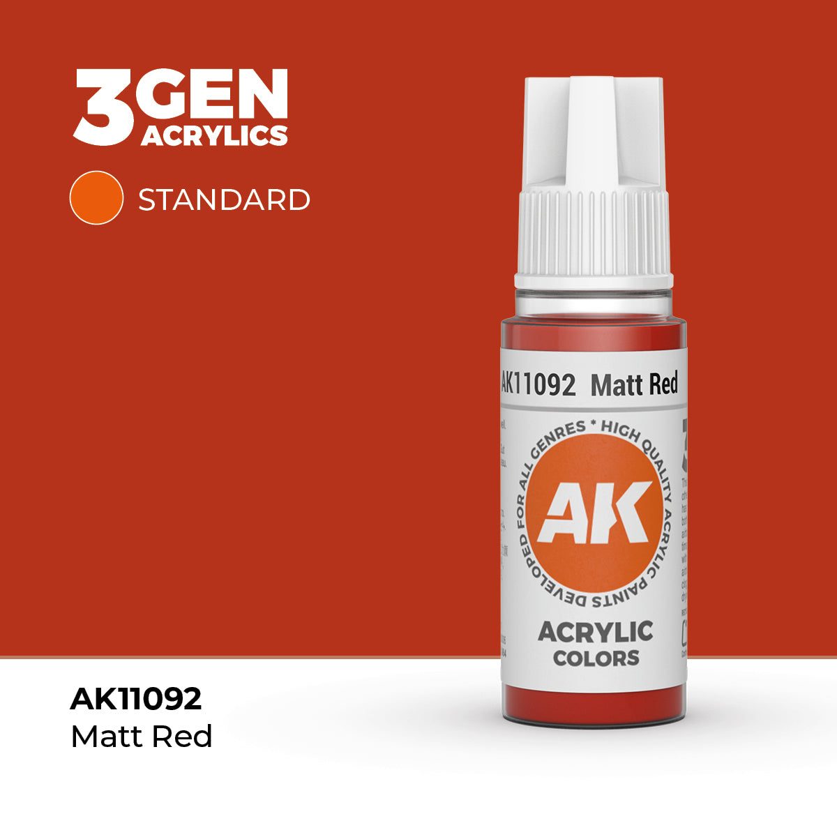 AK Interactive 3rd Generation Acrylics #11001-11100