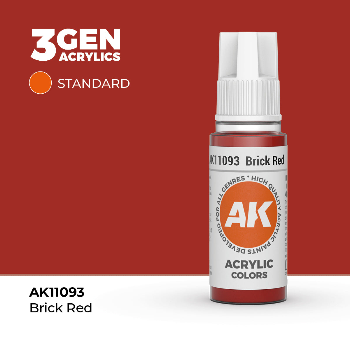 AK Interactive 3rd Generation Acrylics #11001-11100