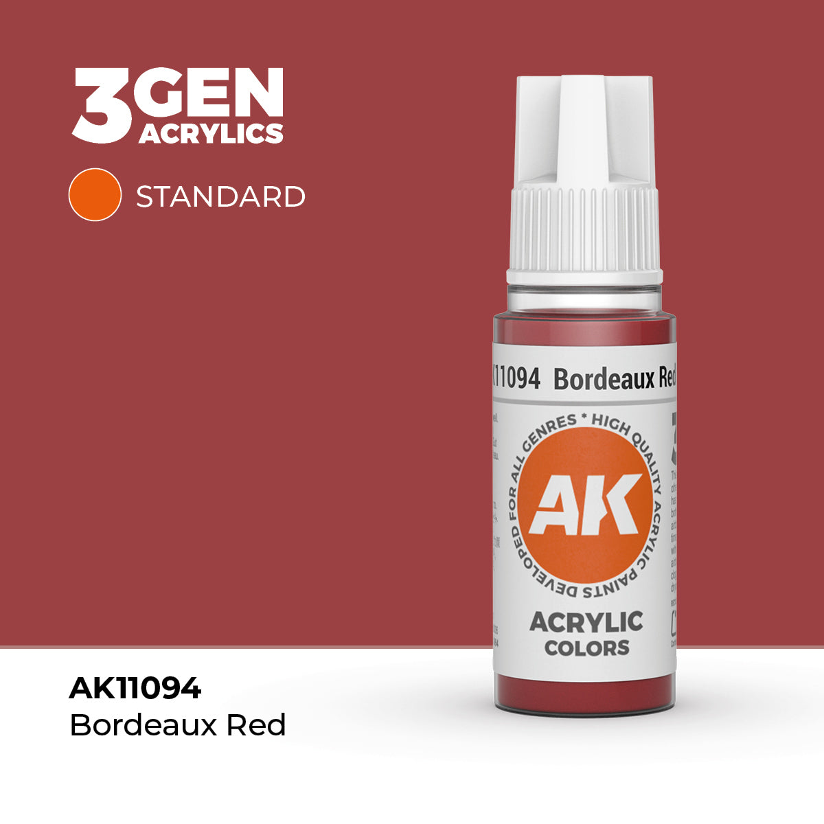 AK Interactive 3rd Generation Acrylics #11001-11100