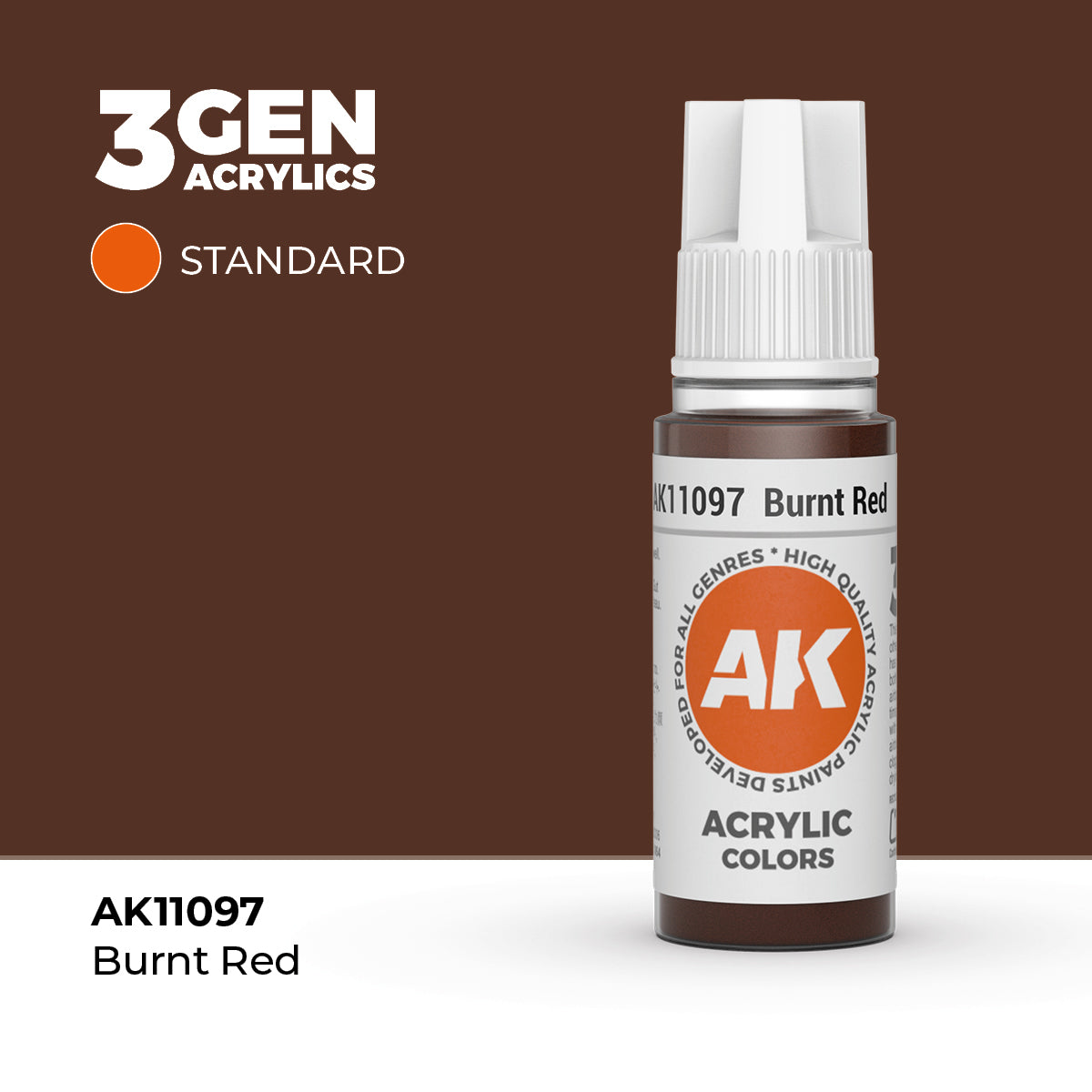 AK Interactive 3rd Generation Acrylics #11001-11100