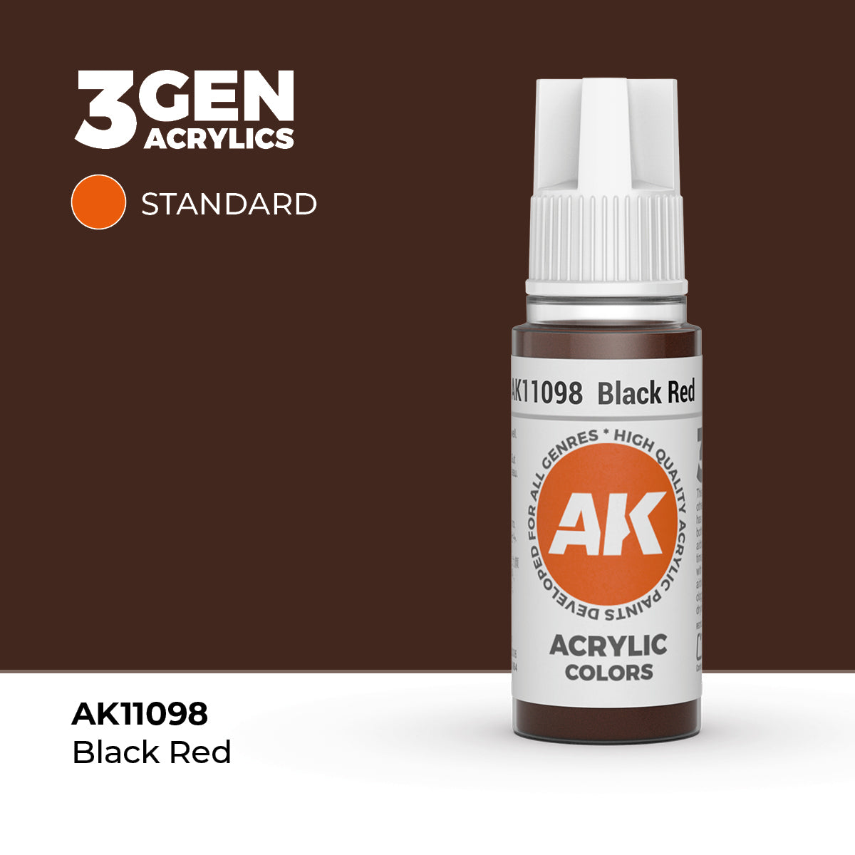 AK Interactive 3rd Generation Acrylics #11001-11100