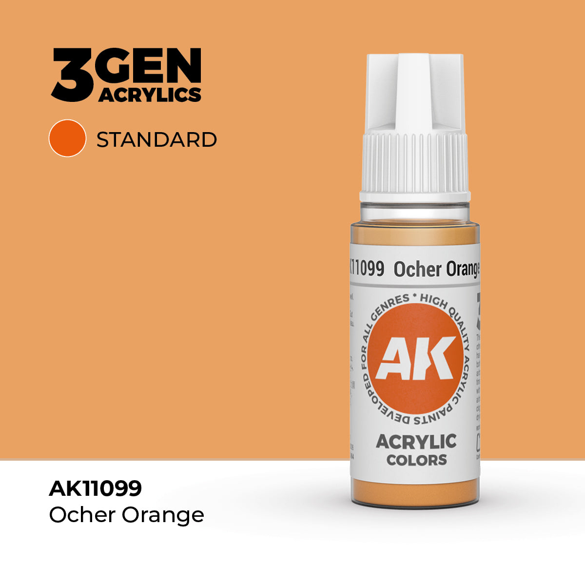 AK Interactive 3rd Generation Acrylics #11001-11100