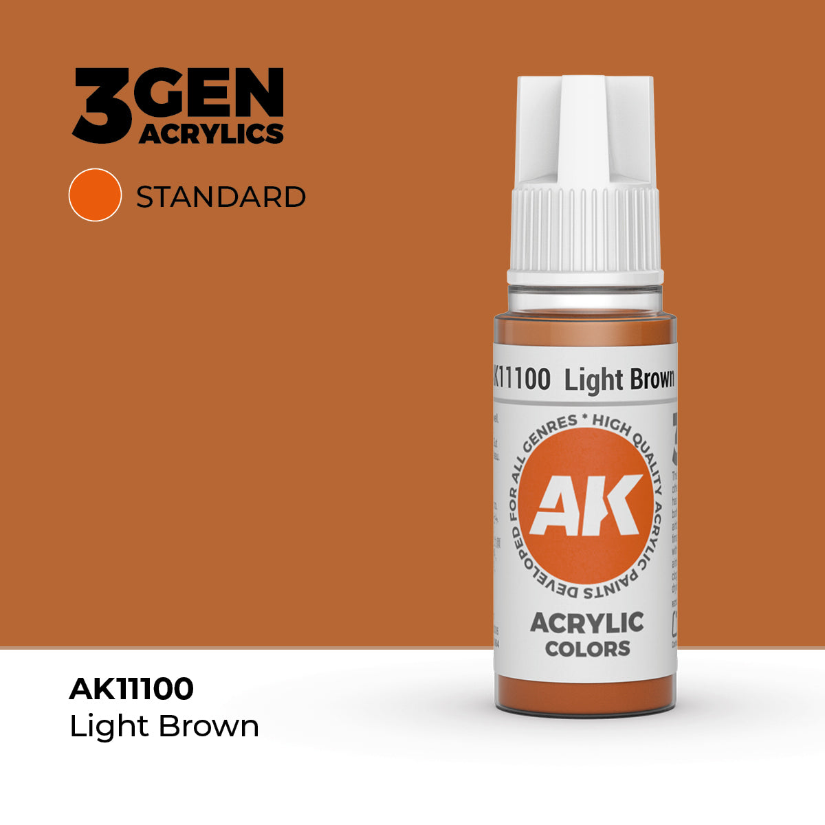 AK Interactive 3rd Generation Acrylics #11001-11100