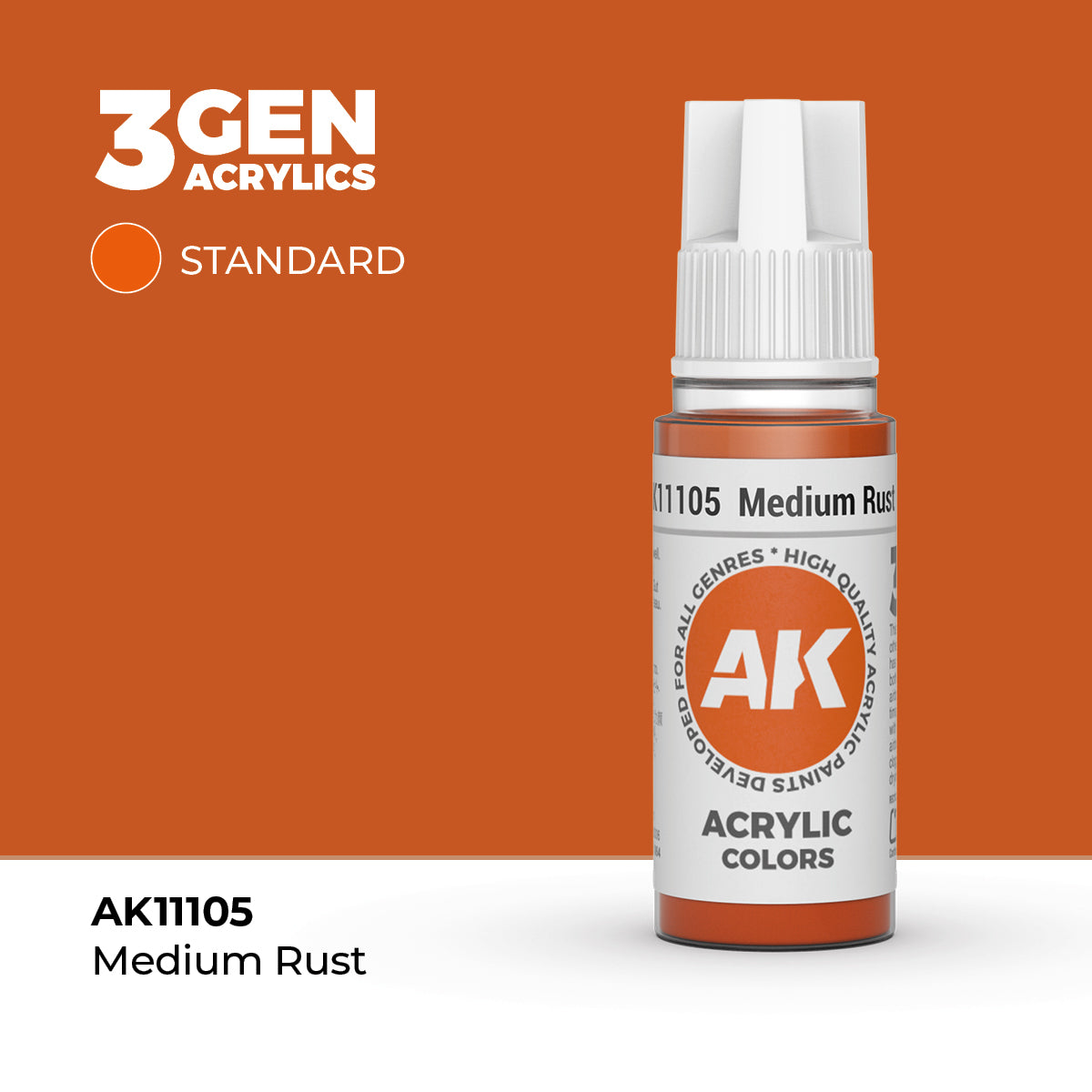AK Interactive 3rd Generation Acrylics #11101-12000