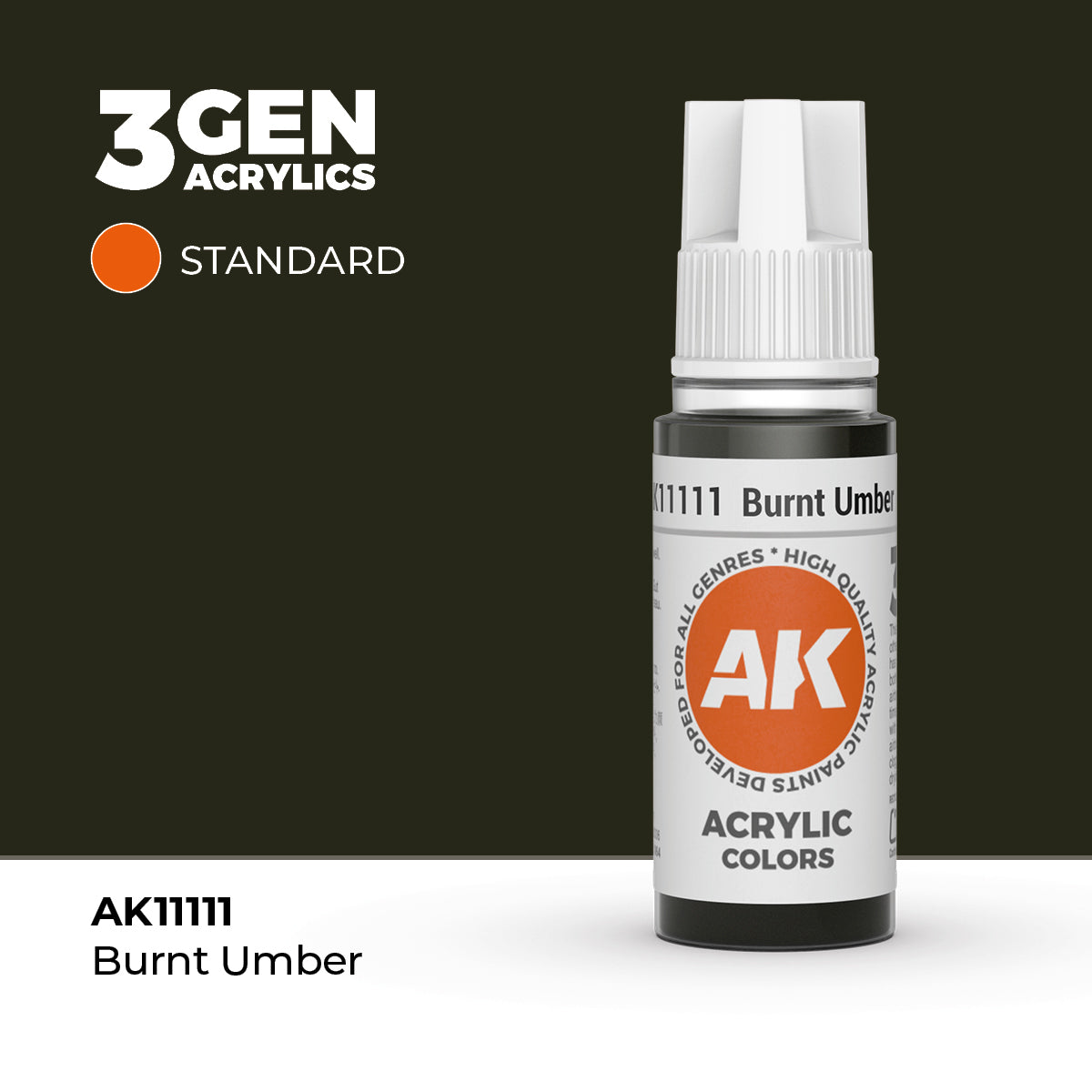 AK Interactive 3rd Generation Acrylics #11101-12000