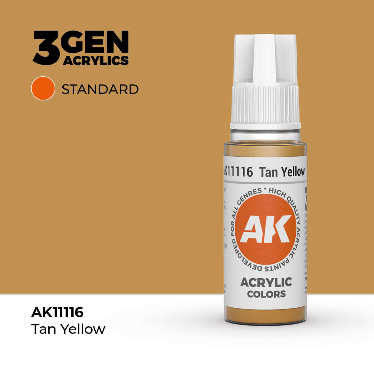 AK Interactive 3rd Generation Acrylics #11101-12000