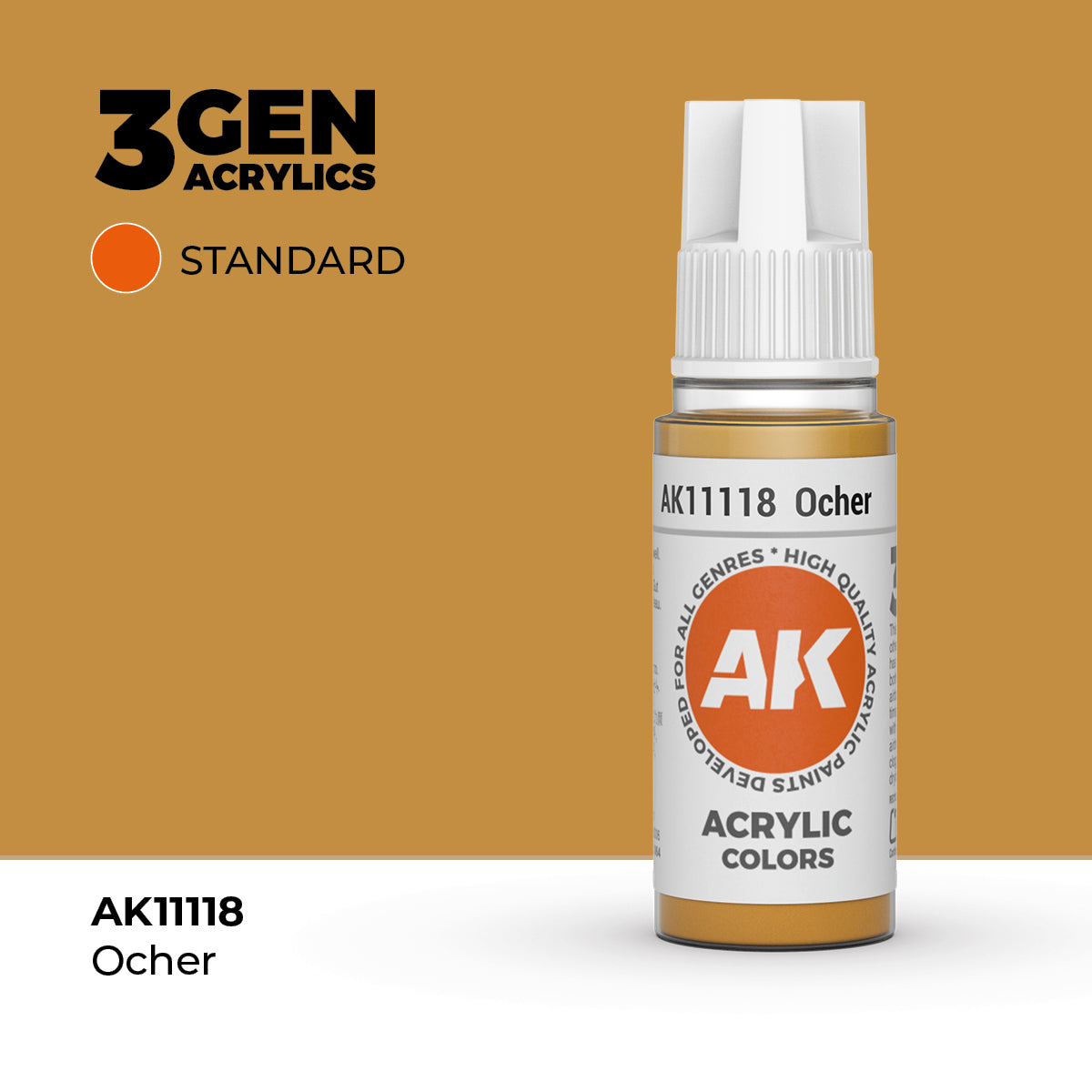 AK Interactive 3rd Generation Acrylics #11101-12000